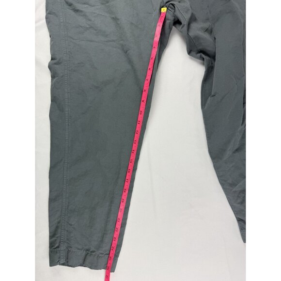 Sid Mashburn 55% Cotton 45% Linen Blend Pants 40x26 Made in Italy in Green Short - Picture 8 of 9